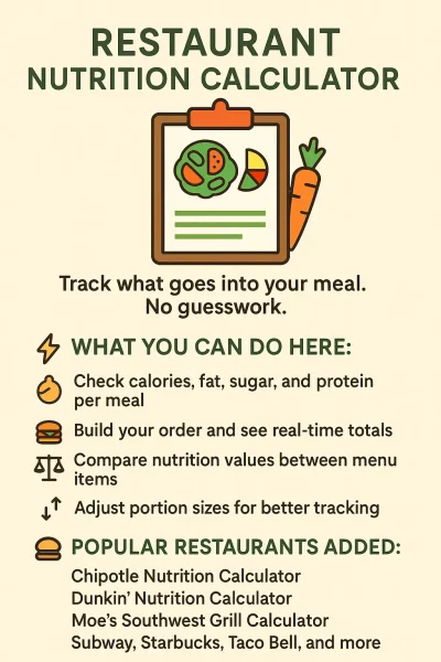 Nutrition Calculator
